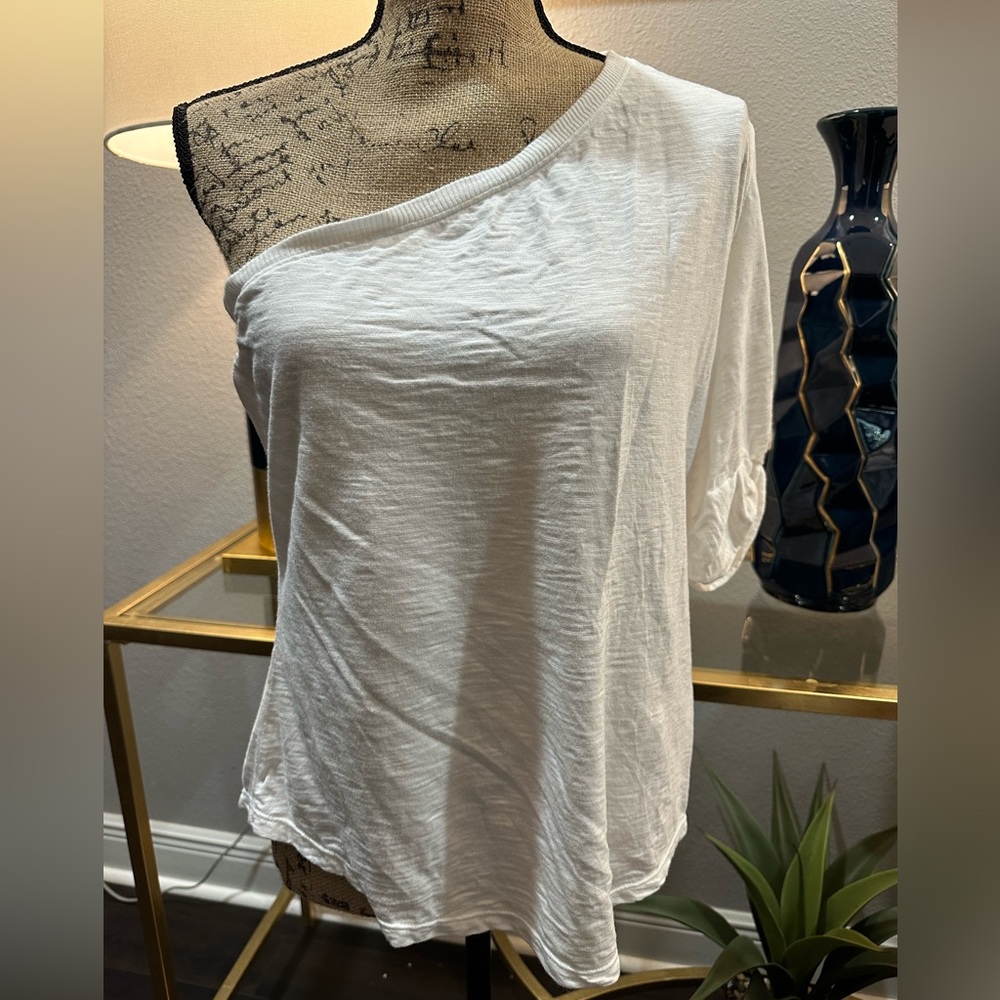WHBM One shoulder top